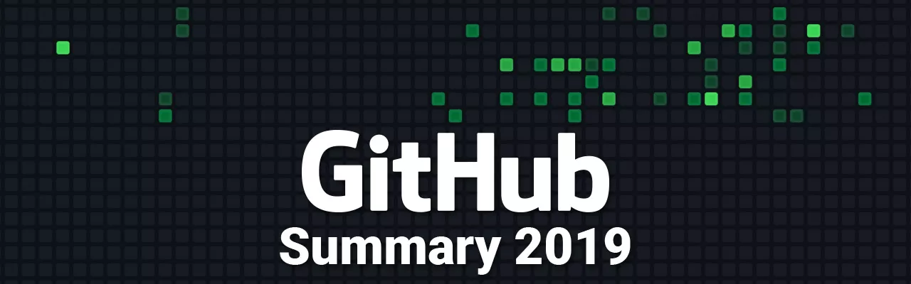 GitHub Activity Summary 2019 cover art