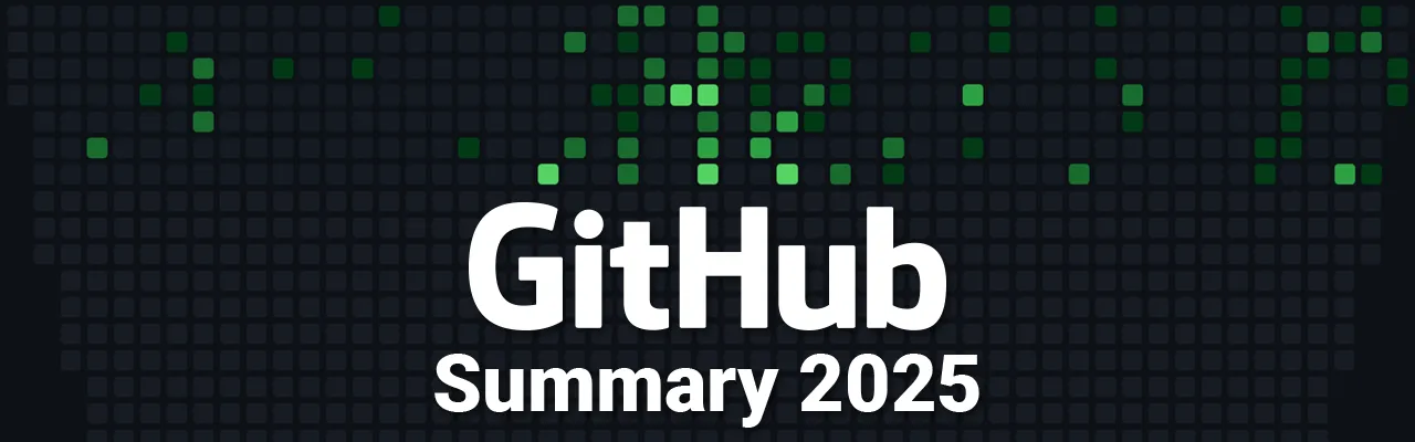 Github activity summary 2025